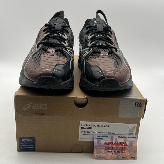 Size 11 - ASICS Kiko Kostadinov x HN2-S Protoblast Chocolate Brown 1201A246-200