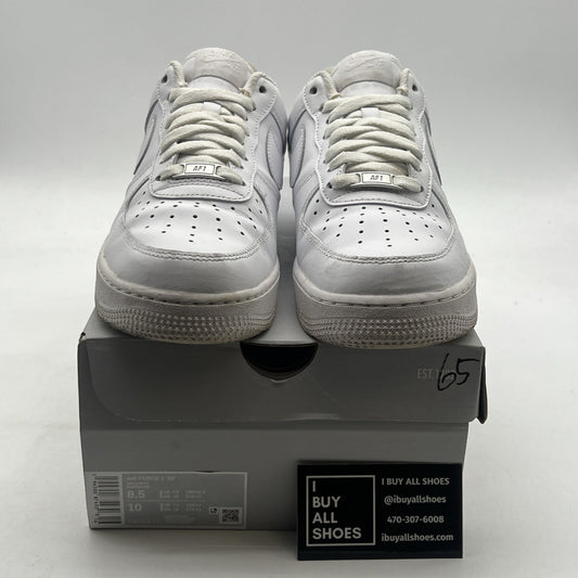 Size 8.5 - Nike Air Force 1 '07 Low Triple White (CW2288-111)