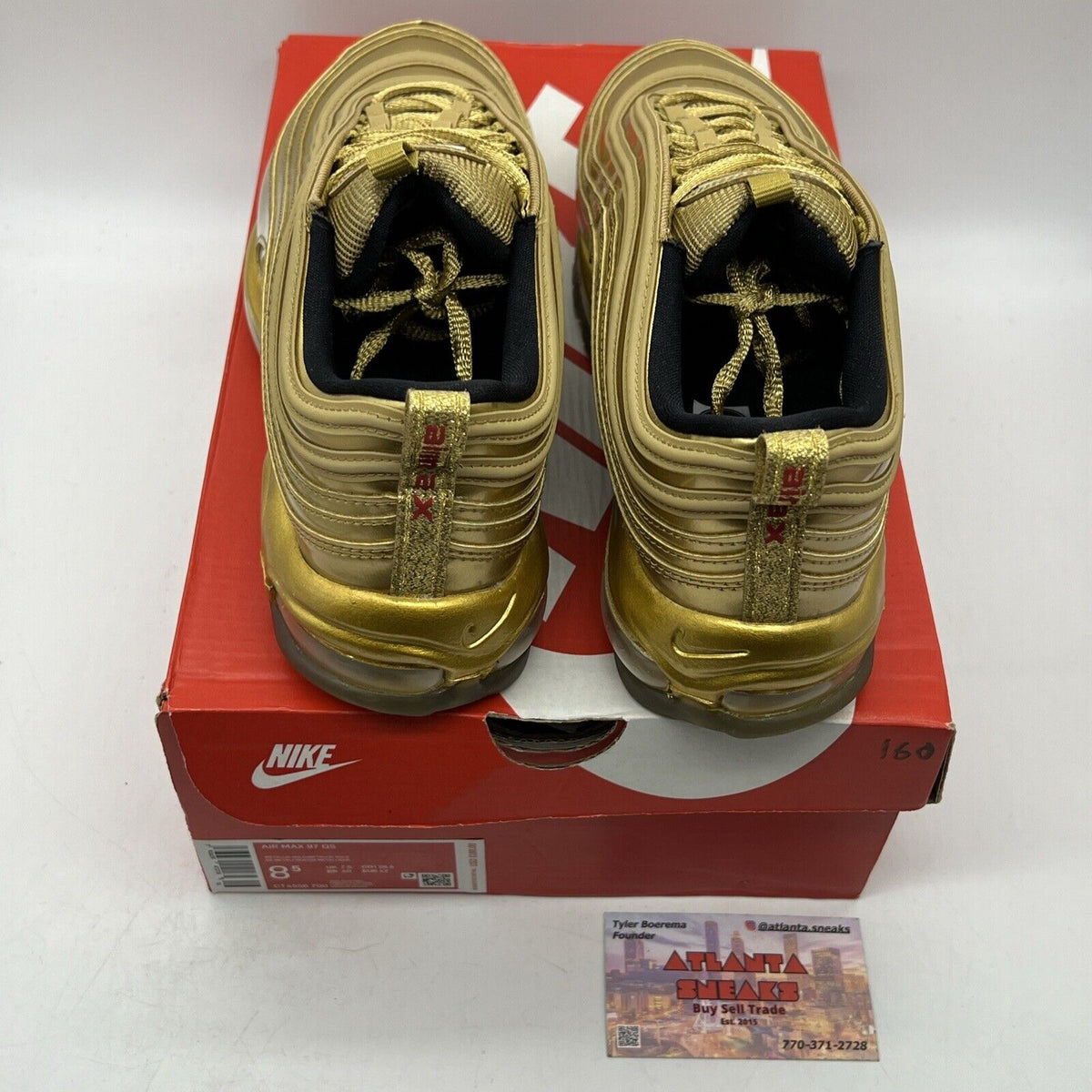 Size 8.5 - Nike Air Max 97 Olympic Gold (CT4556-700)