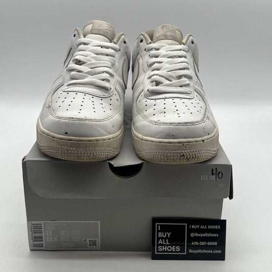 Size 12 - Nike Air Force 1 '07 Low Triple White (CW2288-111)