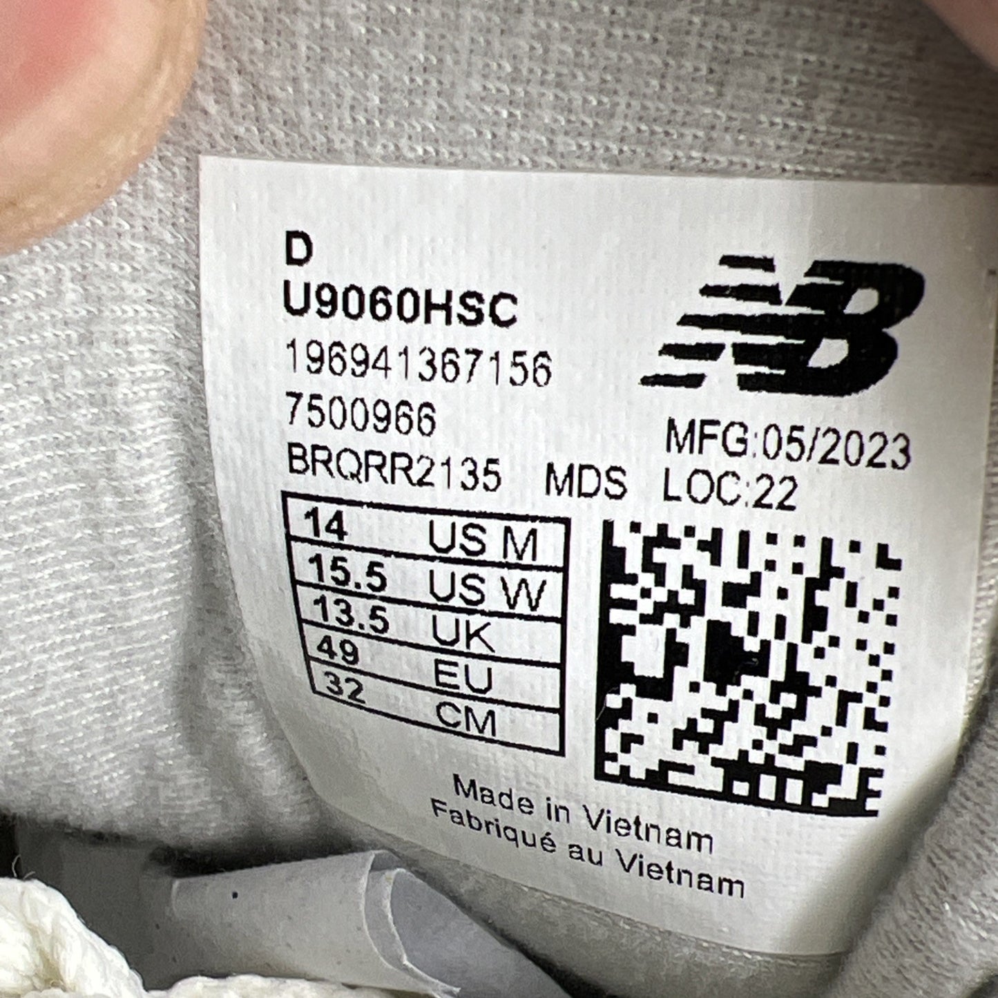 Size 14 - New Balance 9060 Suede Pack - Sea Salt (U9060HSC)