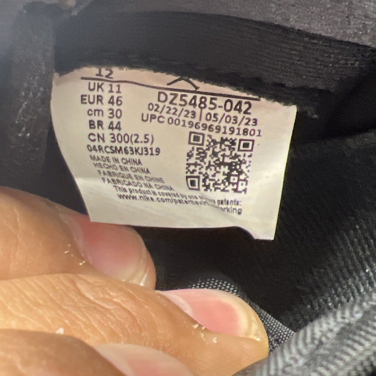 Size 12 - Jordan 1 Retro OG High Royal Reimagined Black Blue (DZ5485-042)