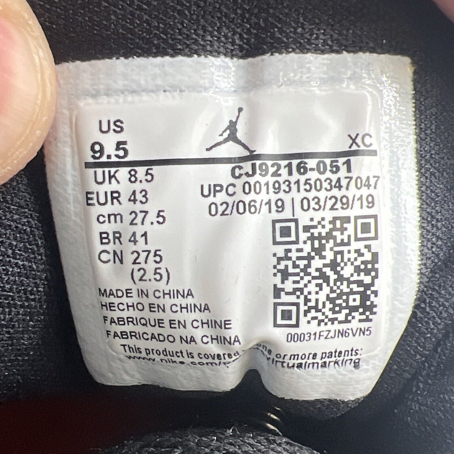Size 9.5 - Air Jordan 1 Low Rivals (CZ9216-051)