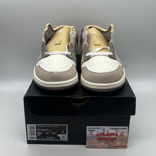 Size 9.5 - Jordan 1 Low SE Craft Inside Out Brand New Og All