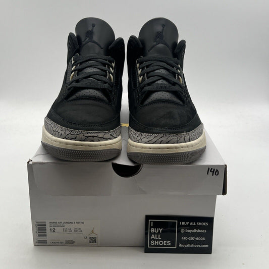 Size 12W - Air Jordan 3 Retro Off Noir W (CK9246-001)
