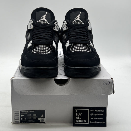 Size 10 - Air Jordan 4 Retro White Thunder (FQ8138-001)