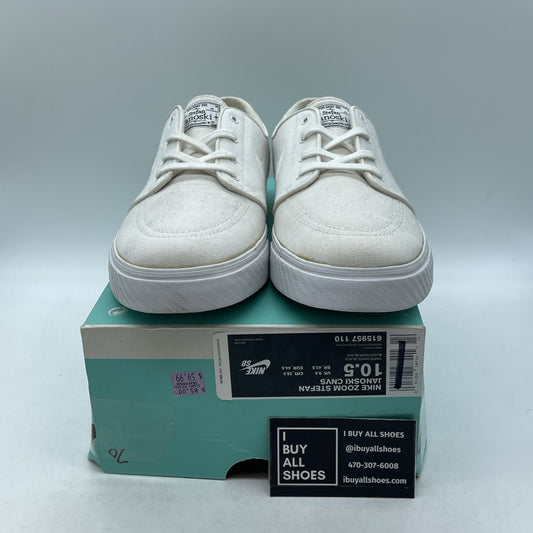 Size 10.5 - Nike Zoom Stefan Janoksi Cnvs White (615957-110)