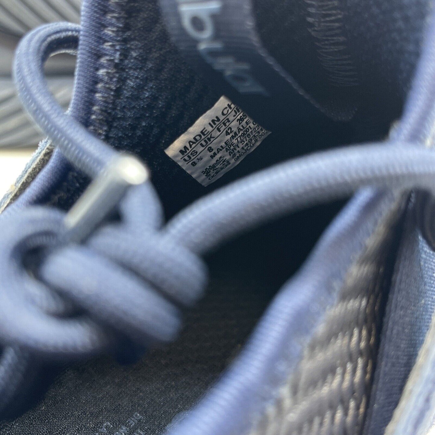 Size 8.5 - adidas Tubular Radial Collegiate Navy Suede Leather (S76722)