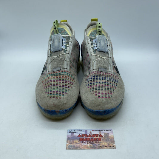 Size 12 - Nike Air VaporMax 2020 Flyknit Multi-Color Suede Leather (CJ6740-001)