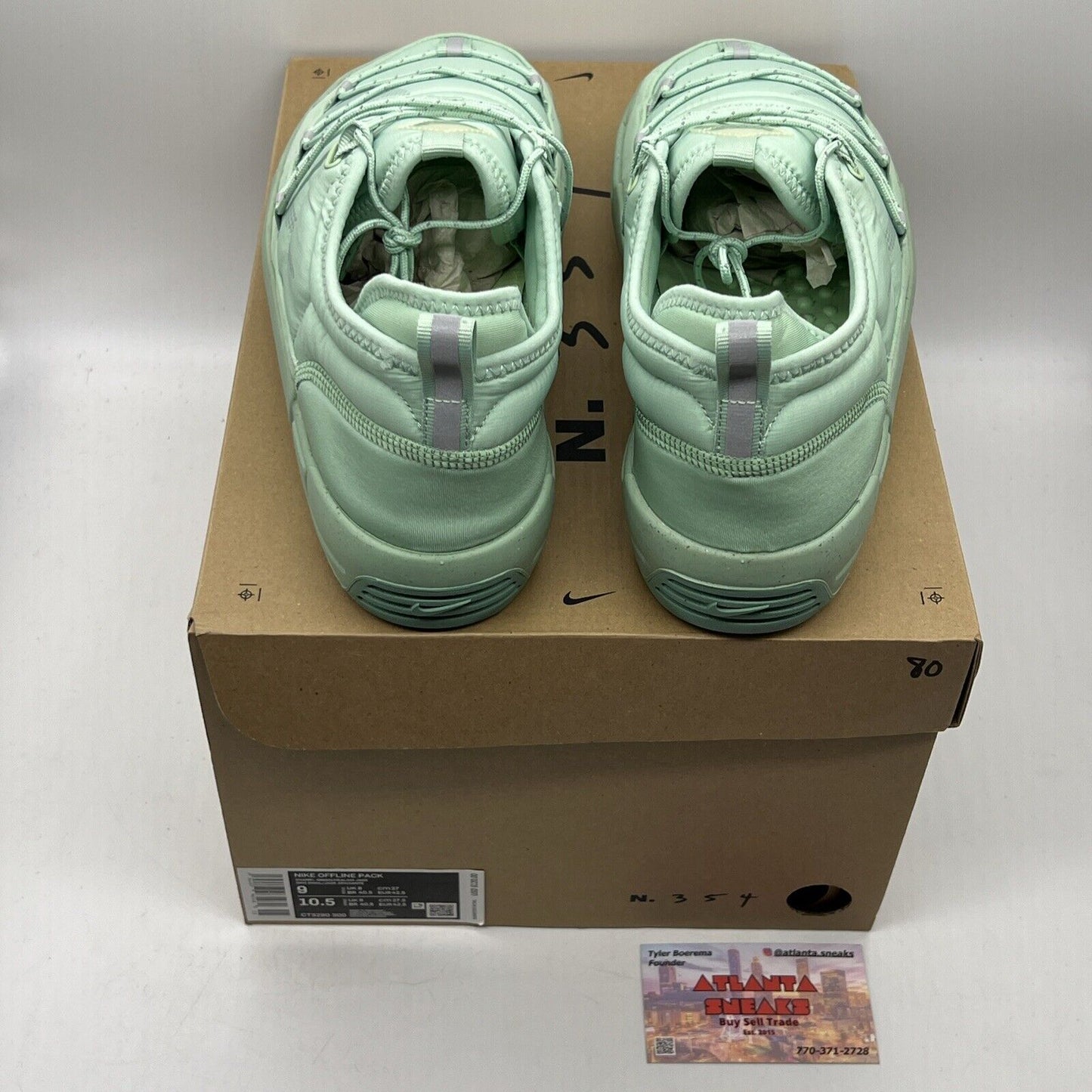Size 9 - Nike Offline Pack Enamel Green (CT3290-300)
