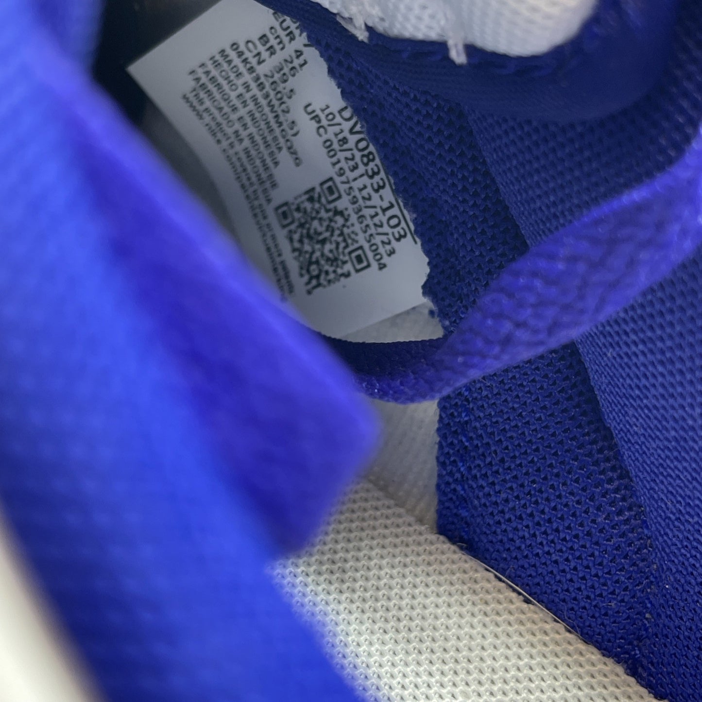 Size 8 - Nike Dunk Low Concord Blue White Leather (DV0833-103)