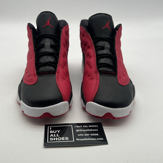 Size 7Y - Air Jordan 13 'Berry Red' Black Sneakers BNIB (DA8019-061)