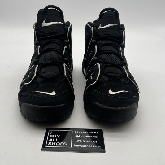 Size 7Y - Nike Air More Uptempo ‘96 Black White Max (415082-002)