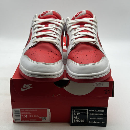 Size 13 - Nike Dunk Low Championship Red (DD1391-600)