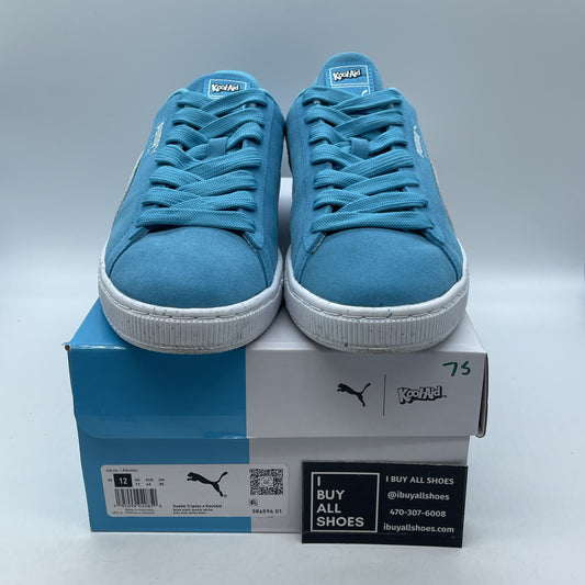 Size 12 - PUMA Kool-Aid x Suede Triplex Blue Atoll Speckled (384594-01)