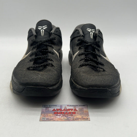 Size 13 - Nike Zoom Kobe 7 System Black Wolf Grey (488371-001)