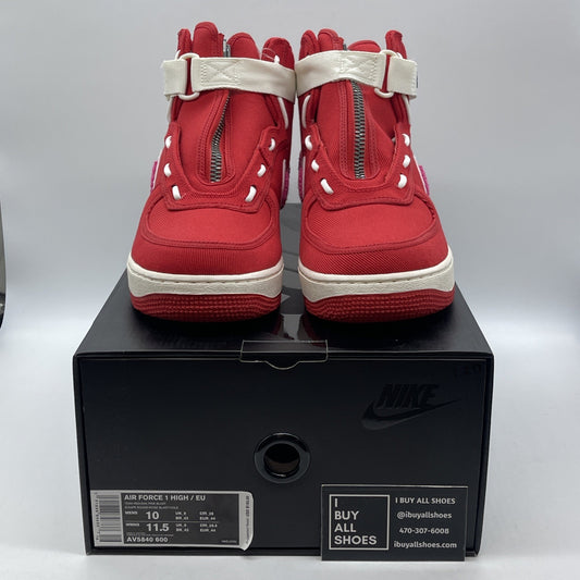 Size 10 - Nike Emotionally Unavailable x Air Force 1 High Heart (AV5840-600)
