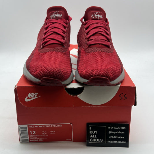 Size 12 - Nike Air Max Zero Premium Gym Red (881092-600)