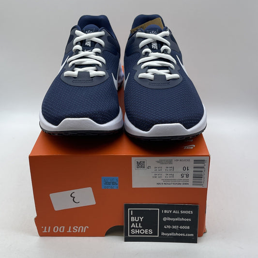 Size 8.5 - Nike Revolution 6 Next Nature Dark Obsidian Hyper Royal (Dc3728-401)