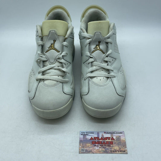 Size 11 - Air Jordan 6 Low Lunar New Year Gold Leather (DH6928-073)