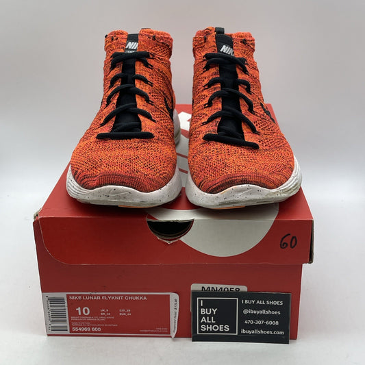 Size 10 - nike flyknit chukka Lunarlon (554969-500)