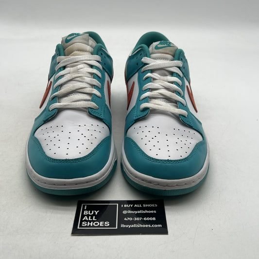 Size 10.5 - Nike Dunk Low Miami Dolphins (DV0833-102)