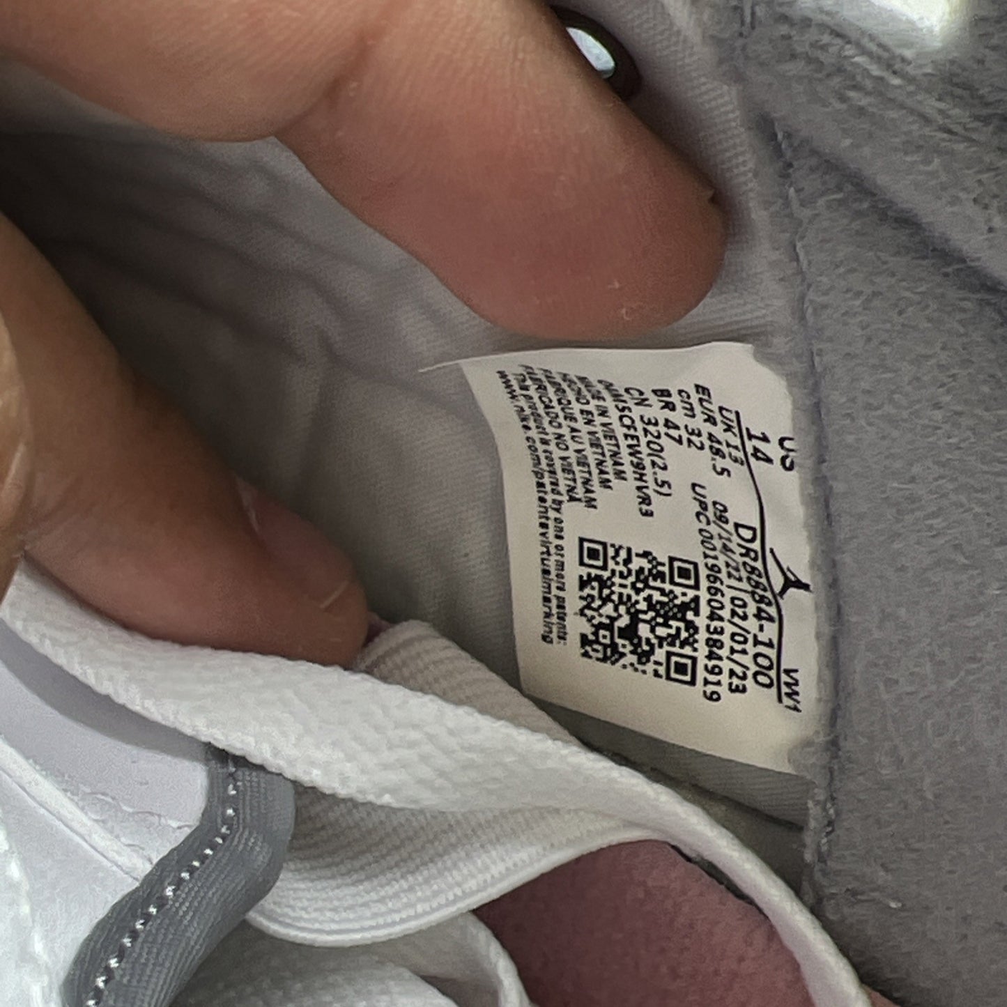 Size 14 - Air Jordan 2 Retro White Cement (DR8884-100)