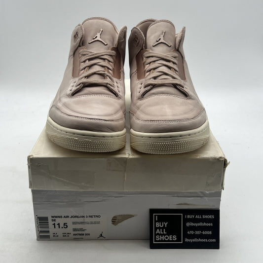 Size 11.5 - Air Jordan 3 SE Particle Beige W (AH7859-205)