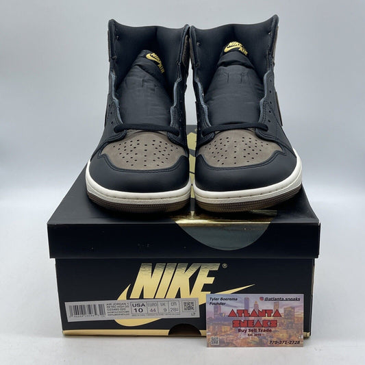 Size 10 - Jordan 1 Retro OG High Palomino Brown White Black Suede (DZ5485-020)