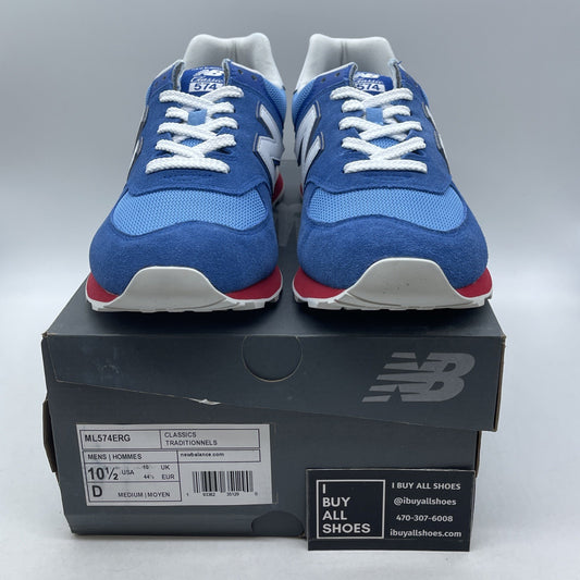 Size 10.5 - New Balance 574 Blue (ML574ERG)