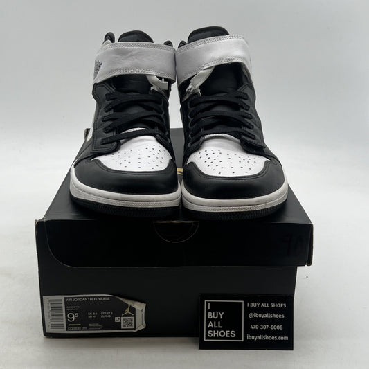 Size 9.5 - Air Jordan 1 FlyEase High Black White (CQ3835-011)