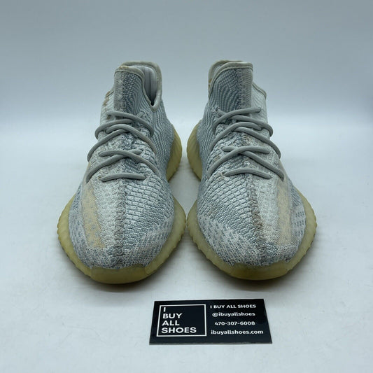 Size 9.5 - adidas Yeezy Boost 350 V2 Cloud White Non-Reflective Blue (FW3043)