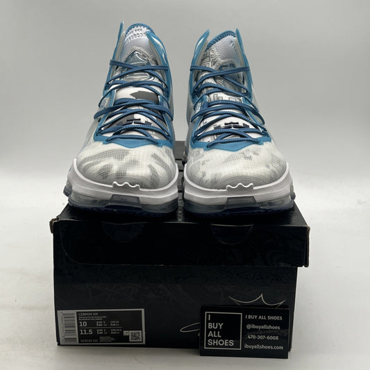 Size 10 - New Nike Lebron 19 Space Jam White Blue Men's Basketball (DC9338-100)