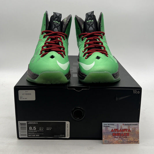 Size 8.5 - Nike LeBron 10 Cutting Jade (541100-303)
