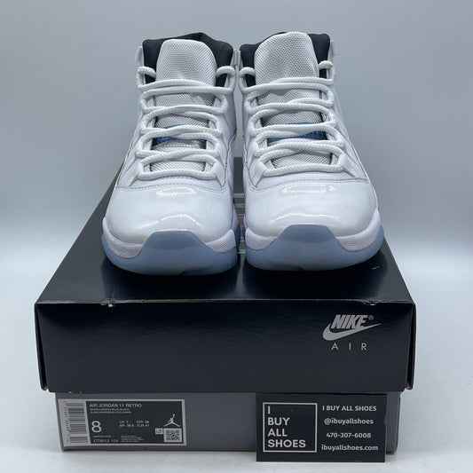 Size 8 - Air Jordan 11 Retro 2024 Legend Blue White Black Leather (CT8012-104)