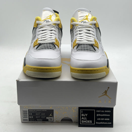 Size 11 - Air Jordan 4 Retro Vivid Sulfur W (AQ9129-101)