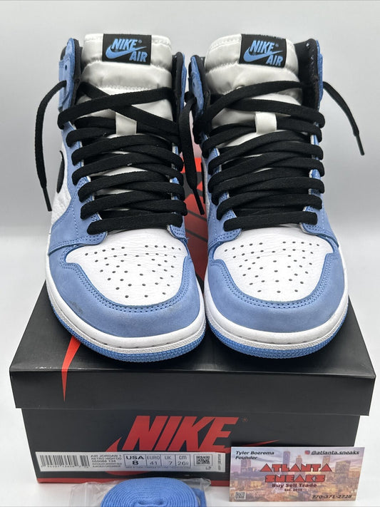 Size 8 - Jordan 1 Retro High OG University Blue