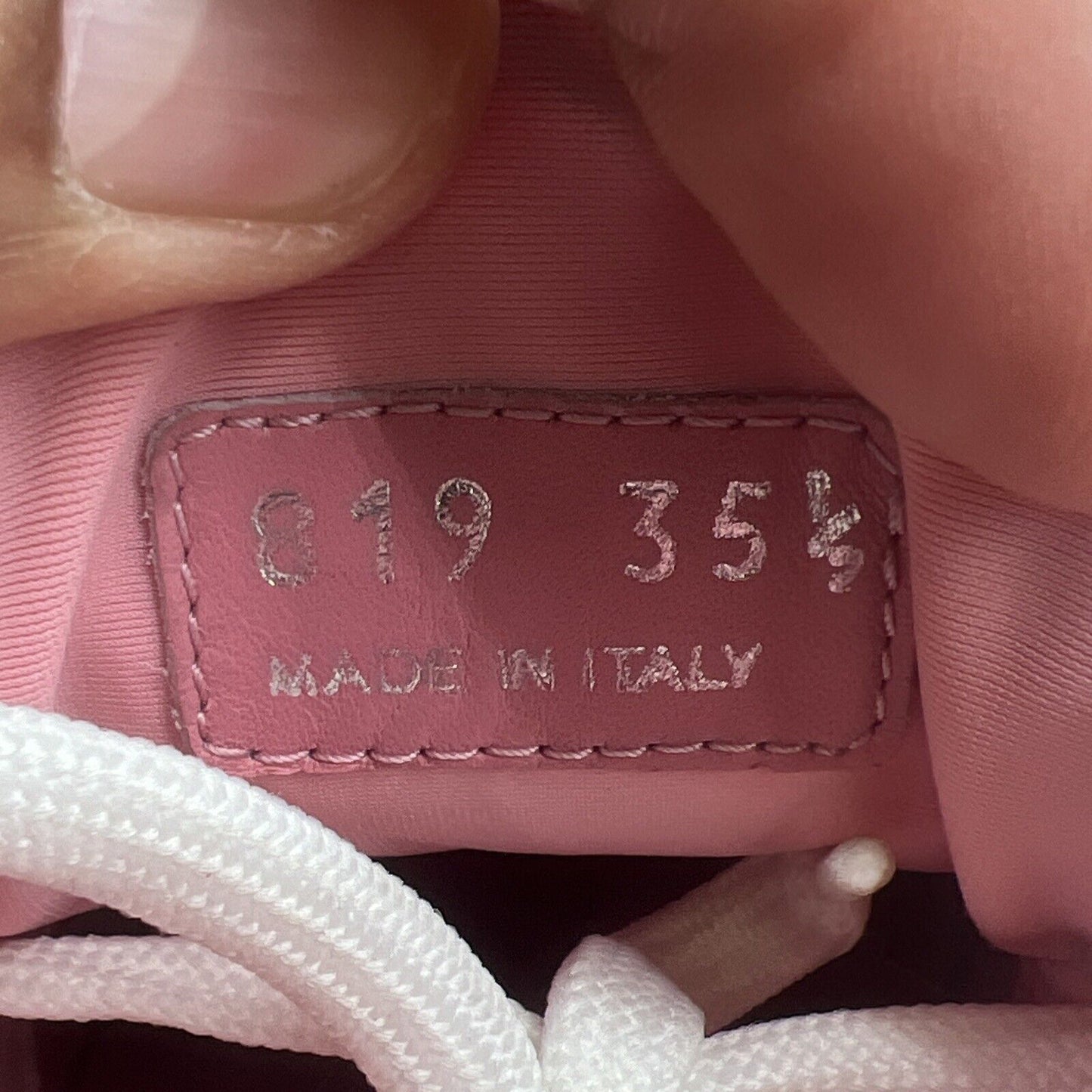 Size 3W - Prada Woman’s Sneakers Cloudbust Thunder Pink White