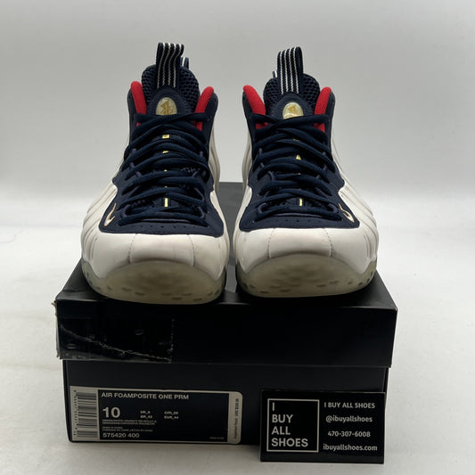Size 10 - Nike Air Foamposite One PRM Olympic (575420-400)