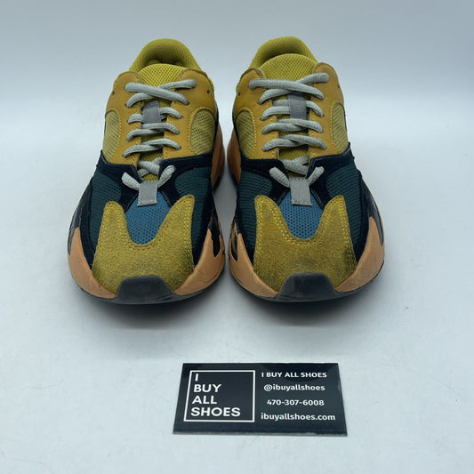 Size 5 - adidas Yeezy Boost 700 Sun Yellow Black Blue Green Suede (GZ6984)