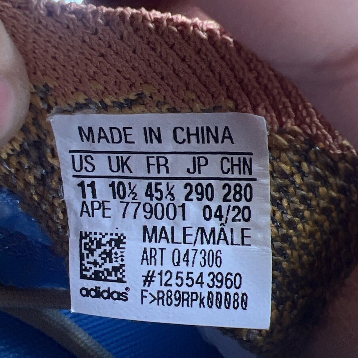 Size 11 - adidas Yeezy Boost 380 Blue Oat Non-Reflective (Q47306)