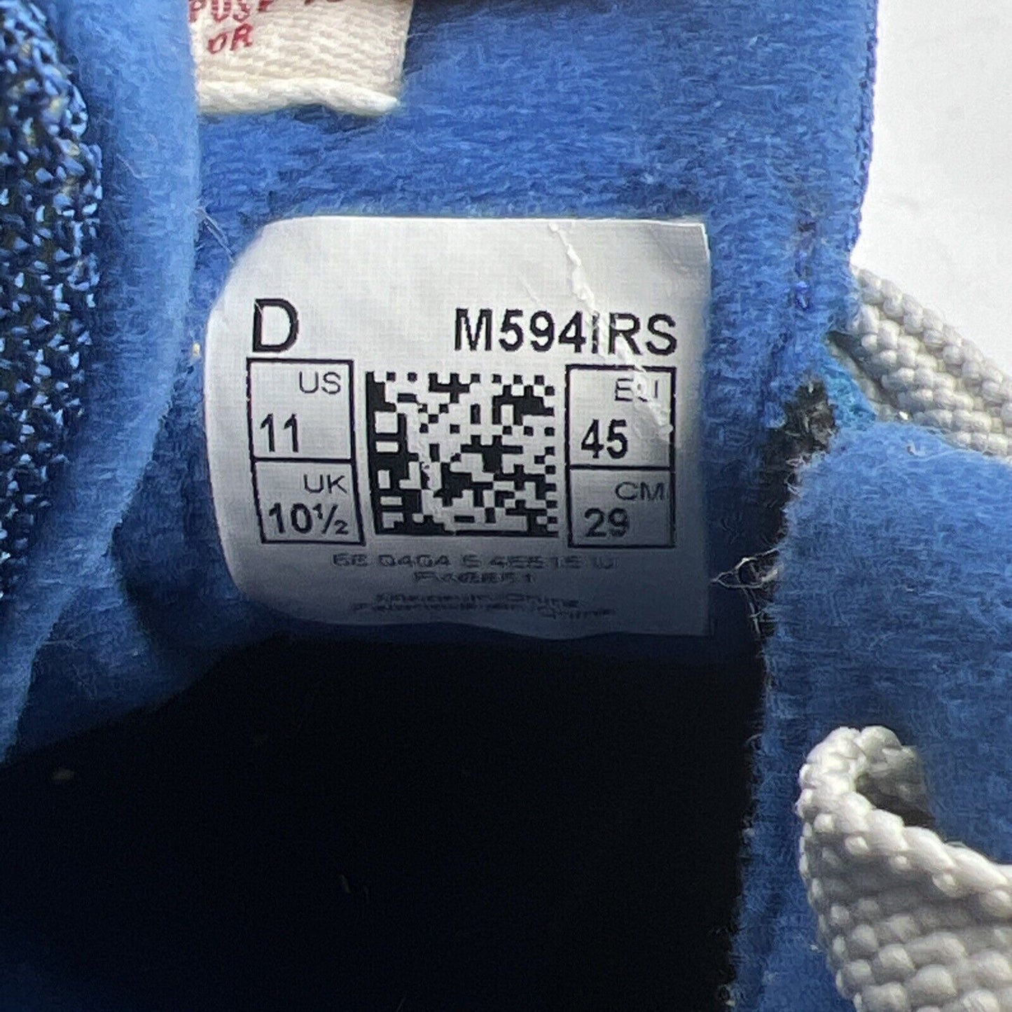 Size 11 - New Balance NB New Balance (M594IRS) Sneakers