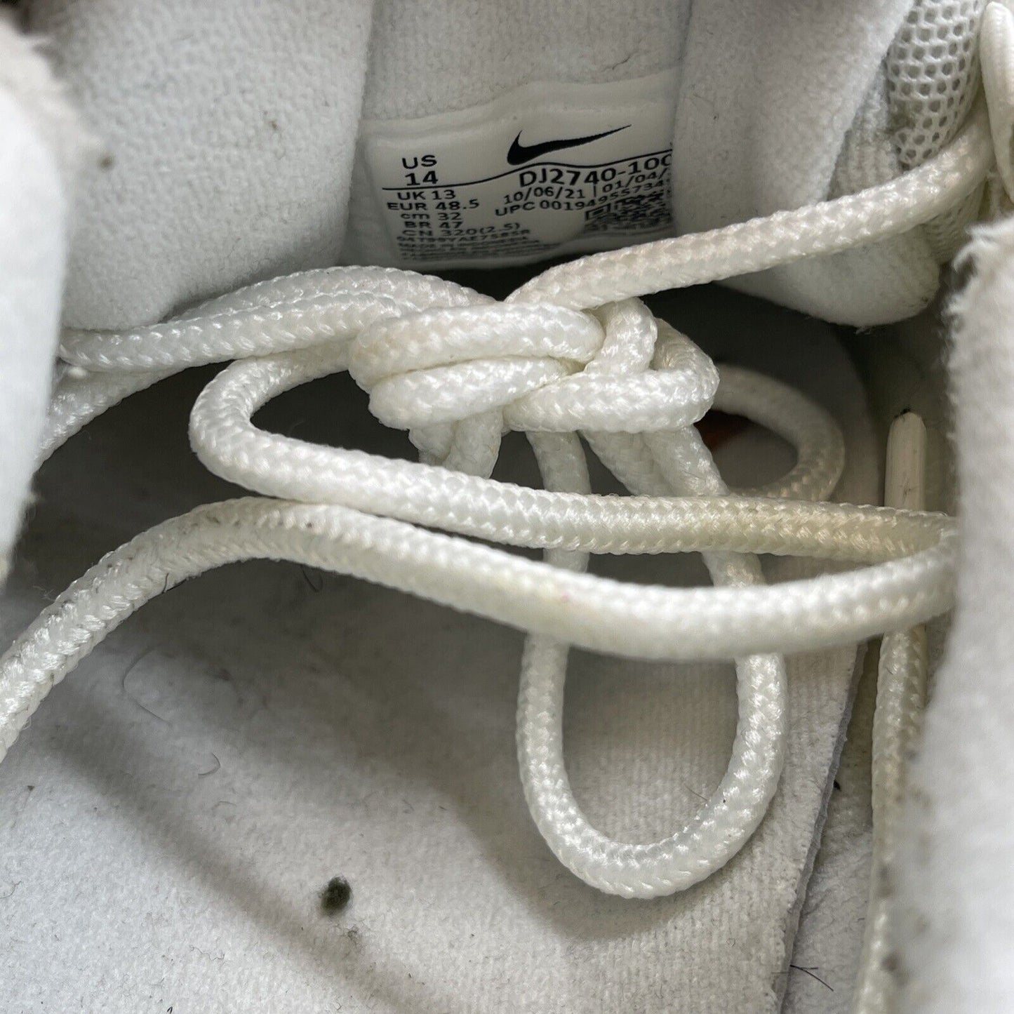 Size 14 - Nike Air Max 97 White Gum Brown Suede Leather (DJ2740-100)