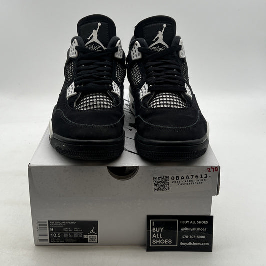 Size 9 - Air Jordan 4 Retro White Thunder (FQ8138-001)
