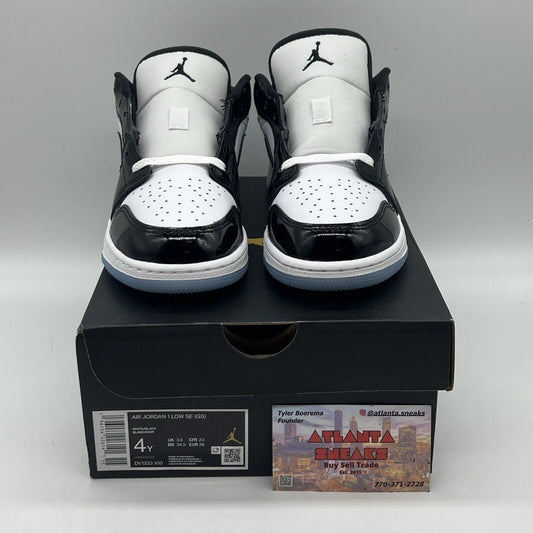 Size 4 - Jordan 1 Low SE Concord Brand New Og All