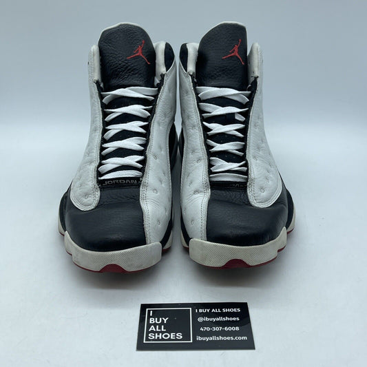 Size 11 - Air Jordan 13 Retro 2013 He Got Game Black White Suede (309259-104)