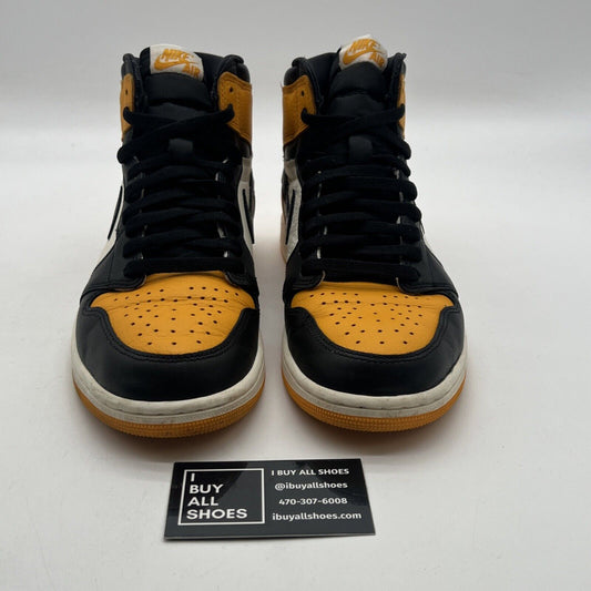 Size 10 - Air Jordan 1 Retro OG High Yellow Toe (555088-711)