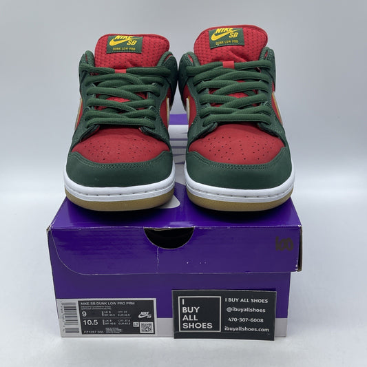 Size 9 - Nike Dunk Premium SB Low Seattle Supersonics Suede (FZ1287-300)