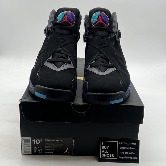Size 10.5 - Air Jordan 8 Retro Aqua 2015 (305381-025)