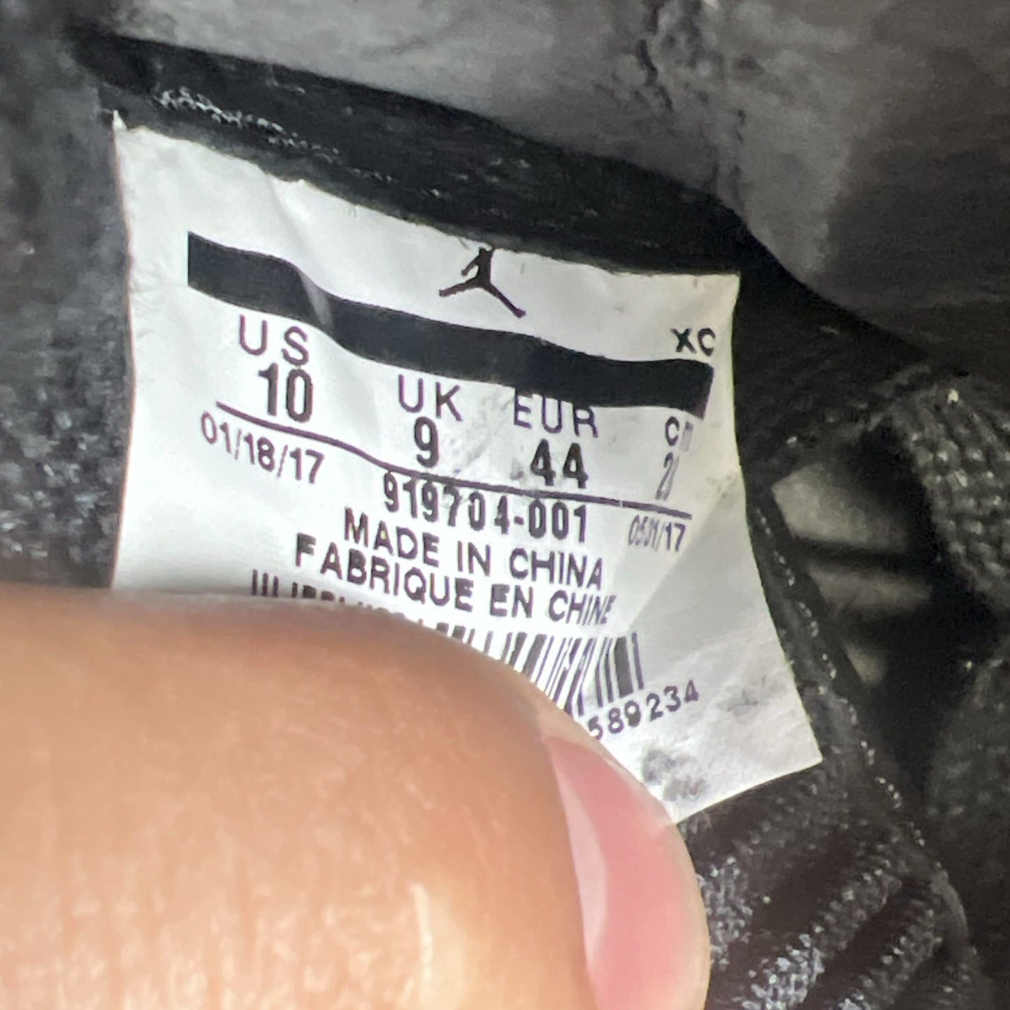 Size 10 - Air Jordan 1 Retro OG Flyknit High Bred (919704-001)